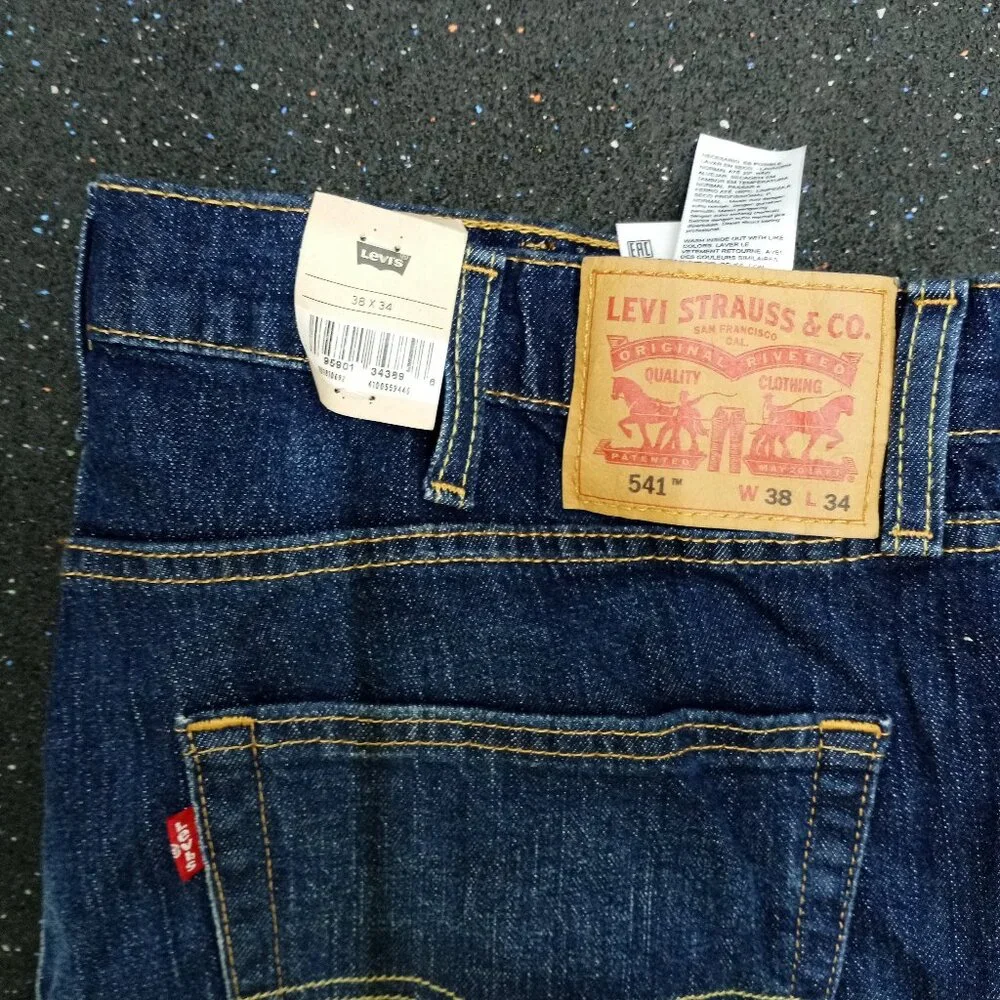 Levi's 541 Athletic Taper Men's Jeans NEW 38x34 Stretch